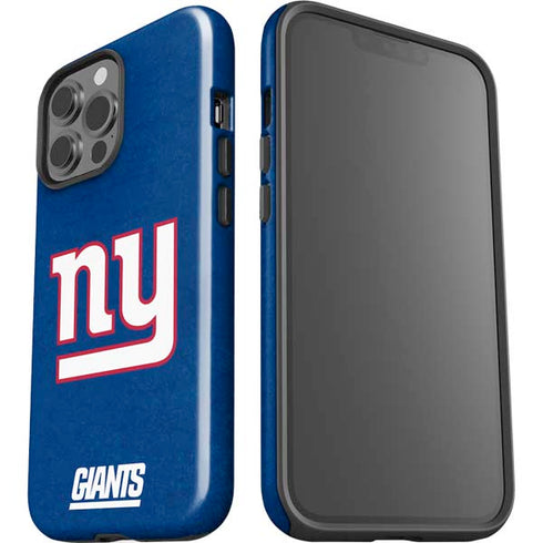 NFL New York Giants Distressed iPhone 15 Pro Max Impact Case