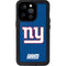 NFL New York Giants Distressed iPhone 14 Pro Waterproof Case