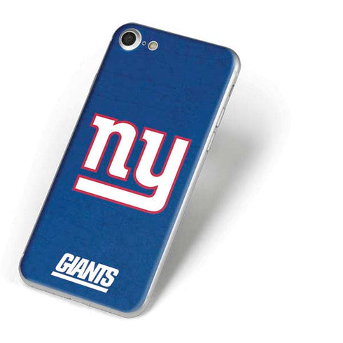 NFL New York Giants Distressed iPhone 7 Skin