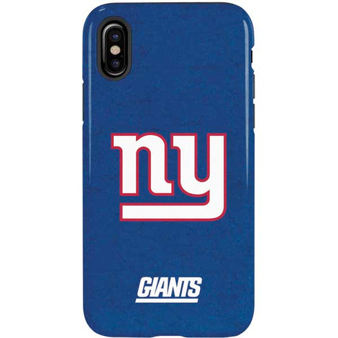 NFL New York Giants Distressed iPhone X Pro Case