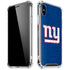 NFL New York Giants Distressed iPhone X/XS Clear Case