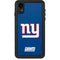 NFL New York Giants Distressed iPhone XR Waterproof Case