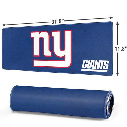 NFL New York Giants Distressed Gaming Mouse Pad