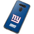 NFL New York Giants Distressed LG K51/Q51 Clear Case