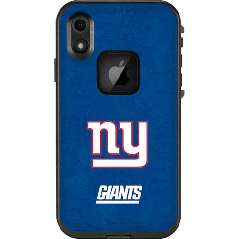 NFL New York Giants Distressed LifeProof Fre iPhone Skin