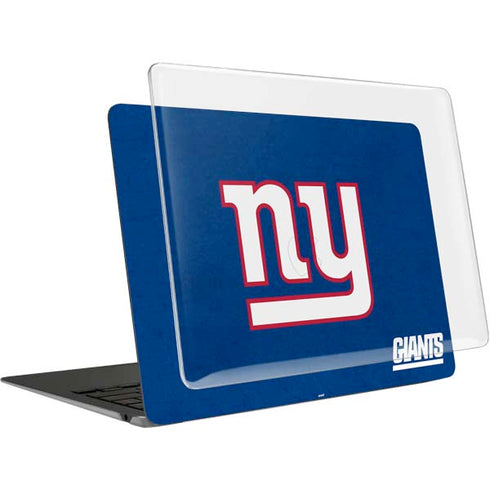 NFL New York Giants Distressed MacBook Air 15in (2023-2025) Case plus Skin