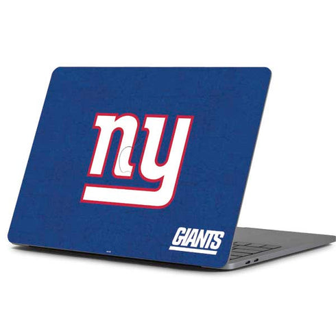 NFL New York Giants Distressed Apple MacBook Pro 13-inch Skin