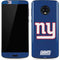 NFL New York Giants Distressed Moto G6 Skin
