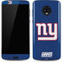 NFL New York Giants Distressed Moto G6 Skin