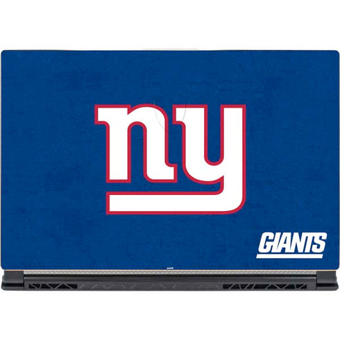 NFL New York Giants Distressed MSI GS65 Stealth Laptop Skin