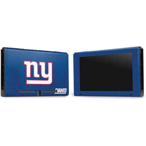 NFL New York Giants Distressed Nintendo Switch Bundle Skin