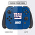 NFL New York Giants Distressed Nintendo Switch Bundle Skin