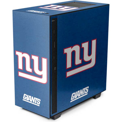 NFL New York Giants Distressed NZXT H510 Compact ATX Mid-Tower Case Skin