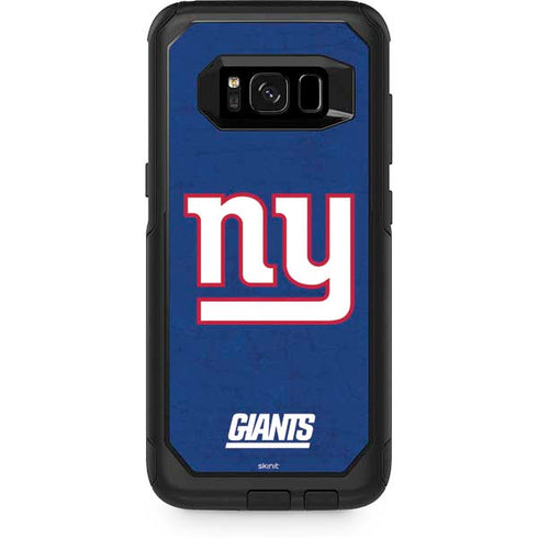 NFL New York Giants Distressed Otterbox Commuter Galaxy Skin