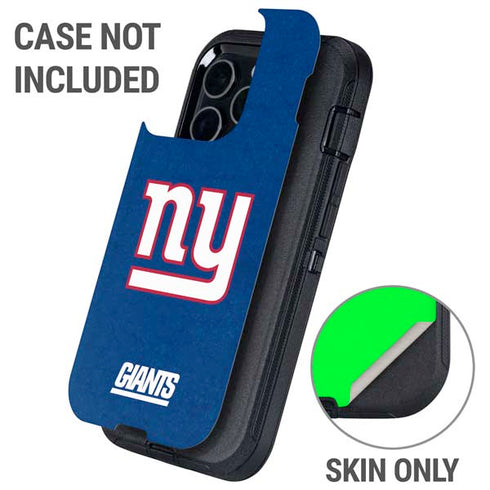 NFL New York Giants Distressed Otterbox Defender iPhone Skin
