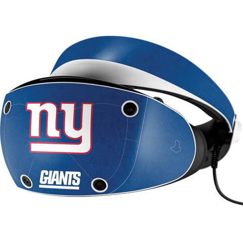 NFL New York Giants Distressed PlayStation VR2 Skin