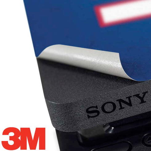 NFL New York Giants Distressed PS4 Slim Skin