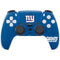 NFL New York Giants Distressed PS5 Controller Skin