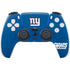 NFL New York Giants Distressed PS5 Controller Skin