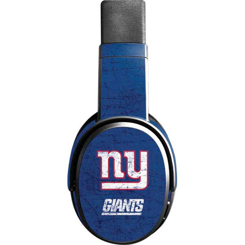 NFL New York Giants Distressed Skullcandy Crusher Wireless Skin