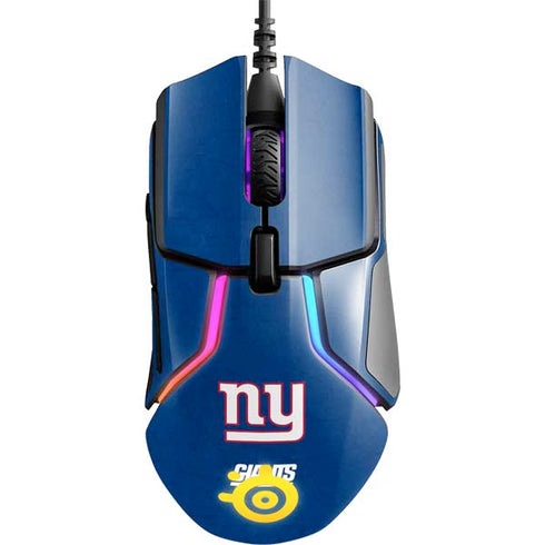 NFL New York Giants Distressed SteelSeries Rival 600 Gaming Mouse Skin