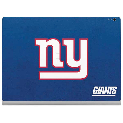 NFL New York Giants Distressed Surface Book 2 13.5in Skin