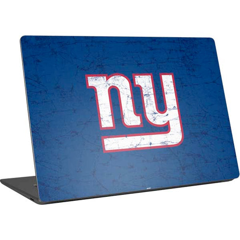 NFL New York Giants Distressed Surface Laptop 4 15in Skin