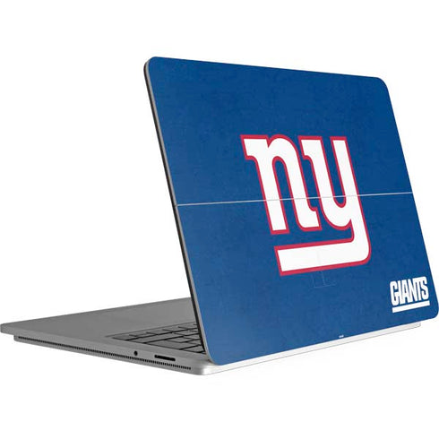 NFL New York Giants Distressed Surface Laptop Studio Skin