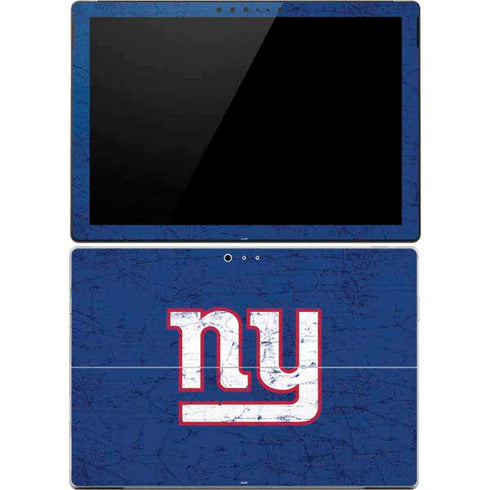 NFL New York Giants Distressed Surface Pro 4 Skin