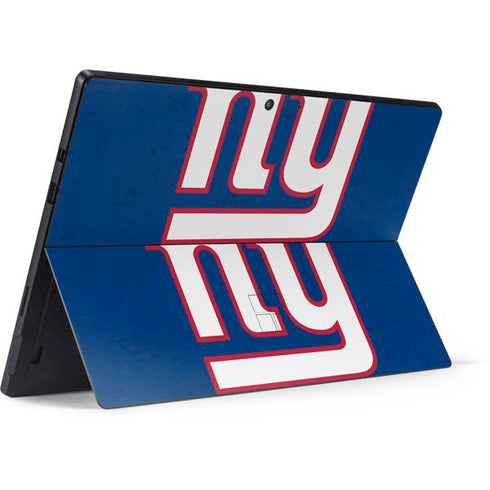 NFL New York Giants Distressed Surface Pro 6 Skin