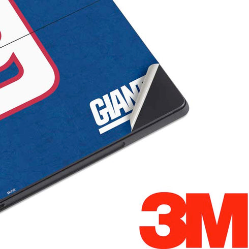 NFL New York Giants Distressed Surface Pro 6 Skin