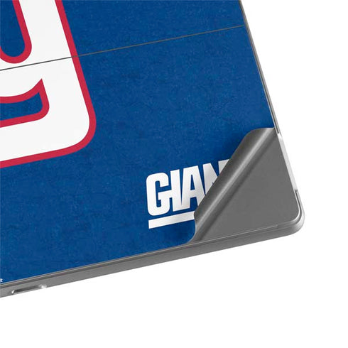 NFL New York Giants Distressed Surface Pro 8 Skin