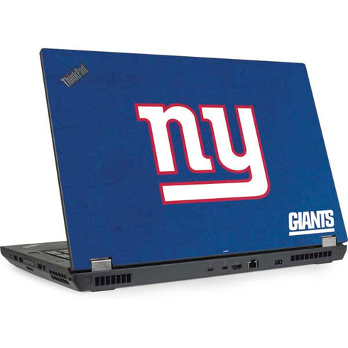 NFL New York Giants Distressed Lenovo ThinkPad Skin