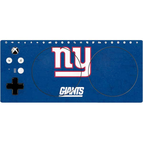 NFL New York Giants Distressed Xbox Adaptive Controller Skin