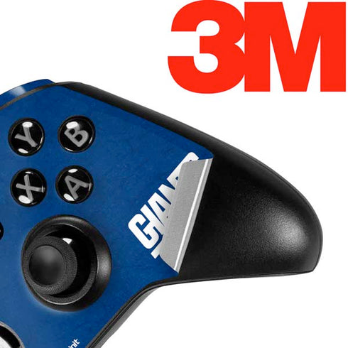 NFL New York Giants Distressed Xbox One Elite Controller Skin