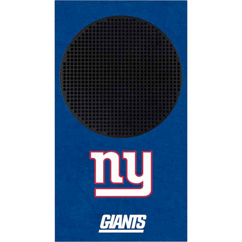 NFL New York Giants Distressed Xbox Series S Bundle Skin