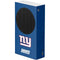 NFL New York Giants Distressed Xbox Series S Console Skin