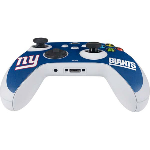 NFL New York Giants Distressed Xbox Series S Controller Skin