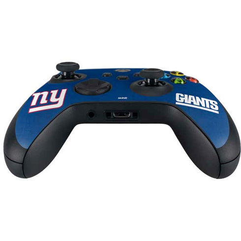 NFL New York Giants Distressed Xbox Series X Controller Skin