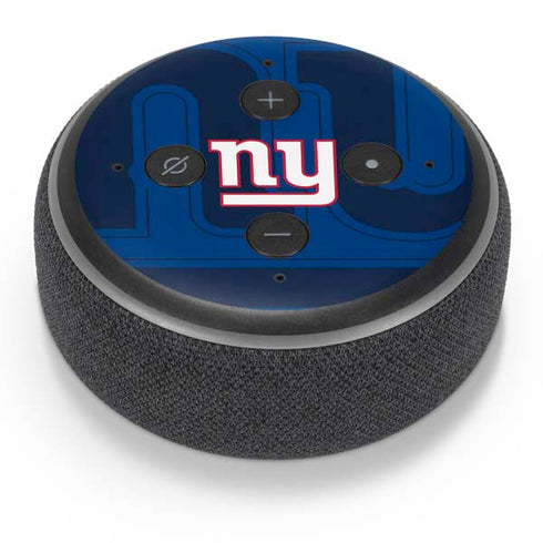 NFL New York Giants Double Vision Amazon Echo Dot Skin