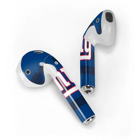 NFL New York Giants Double Vision Apple AirPods Skin