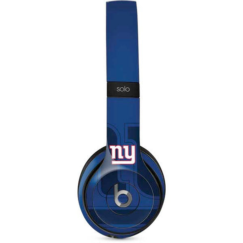 NFL New York Giants Double Vision Beats Solo 2 Wired Skin