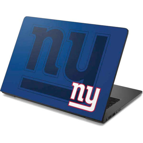 NFL New York Giants Double Vision Dell Chromebook Skin