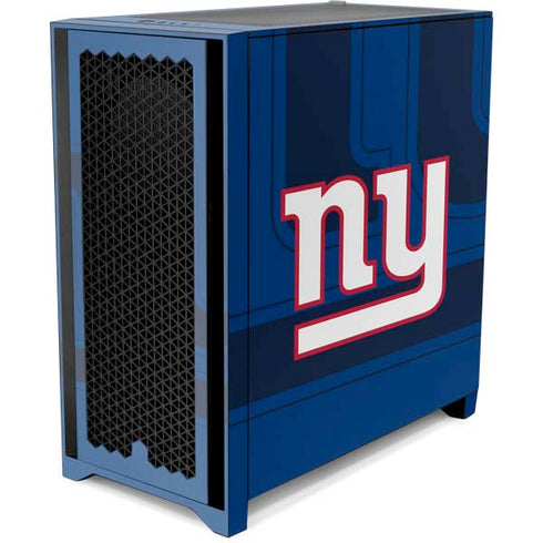 NFL New York Giants Double Vision Corsair 4000D Tempered Glass Mid-Tower ATX Case Skin