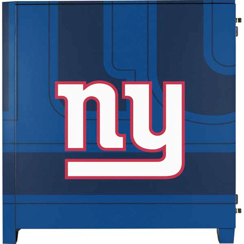 NFL New York Giants Double Vision Corsair 4000D Tempered Glass Mid-Tower ATX Case Skin