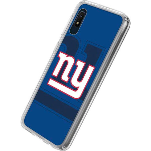 NFL New York Giants Double Vision Galaxy A10e Clear Case