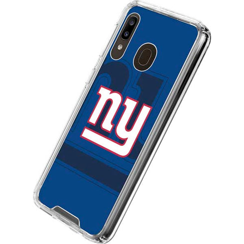 NFL New York Giants Double Vision Galaxy A30 Clear Case