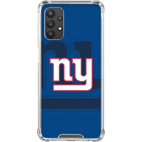 NFL New York Giants Double Vision Galaxy A32 5G Clear Case
