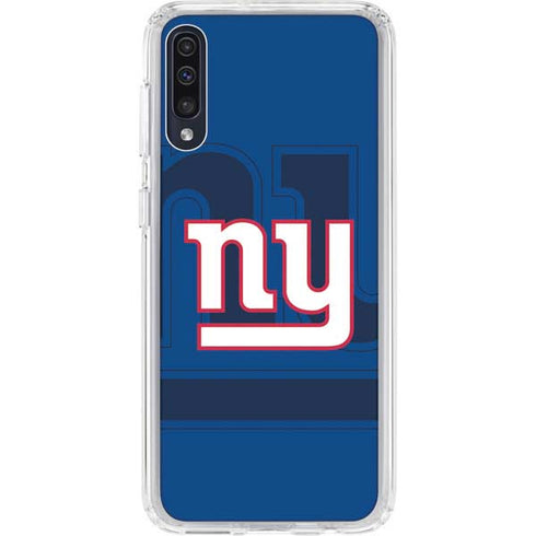 NFL New York Giants Double Vision Galaxy A50 Clear Case