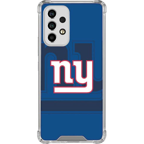 NFL New York Giants Double Vision Galaxy A53 5G Clear Case